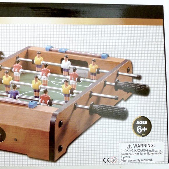 Mini TableTop Foosball Soccer Game, Ages 6+ , New in Box - Picture 2 of 7